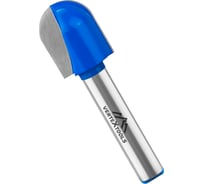 Фреза пазовая галтельная хв-к 12 мм, d-25.4 мм, h-32 мм, r-12.7 мм, l-67 мм vertextools 3502-123225