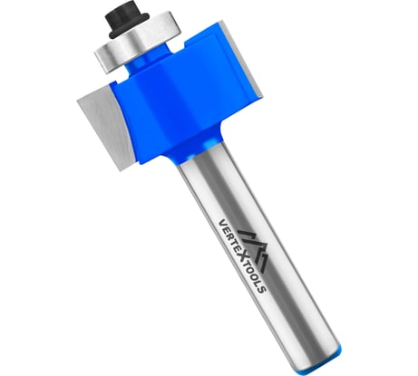 Фреза фальцевая хв-к 8 мм, d-25.4 мм, h-13 мм, l-57.3 мм vertextools 3527-081325