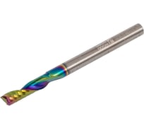 Фреза спиральная Upcut для акрила z=1 DLC покрытие 3х38х12 мм, s=3 мм WOODWORK 150.1238.03