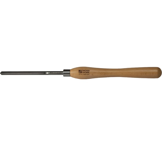 Токарный желобочный резец 12 мм HSS (M2) WOODWORK PWT-012