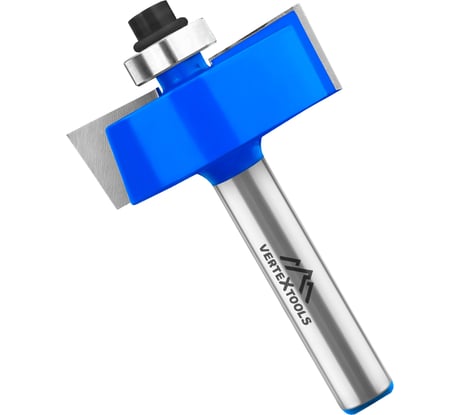 Фреза фальцевая, хвостовик 8 мм, d-38.1 мм, h-13 мм, l-57.3 мм vertextools 3527-081338