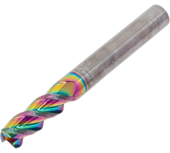 Концевая фреза OCT-ALU D6x15xd6xL50 мм, Z=3, покрытие DLC Coating OILCOOL OCT-ALU-D615650F3