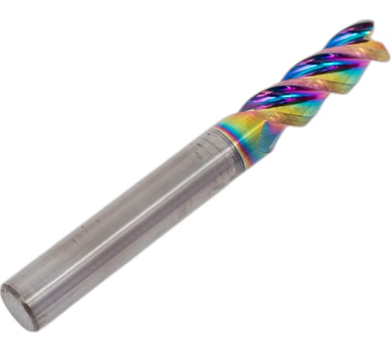 Концевая фреза OCT-ALU D6x15xd6xL50 мм, Z=3, покрытие DLC Coating OILCOOL OCT-ALU-D615650F3
