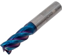Концевая фреза OCT700 D12x30xd12xL75 мм, Z=4, покрытие Blue-nano OILCOOL OCT700-D12301275F4