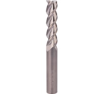 Фреза концевая твердосплавная по алюминию 6x30x75 мм, 3z, S6 мм H-Tools 6731-060