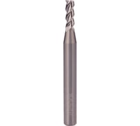 Фреза концевая твердосплавная по алюминию 3x9х50 мм, 3z, S6 мм H-Tools 6729-030