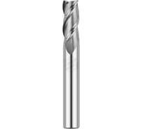 Фреза концевая цельная тс ц/х для чистовой и получистовой обработки алюминия 5x15x50 мм, 3-п, ВК10 (YG10X), HRC45, хв-к 6 мм ИНСТУЛС 00001851117