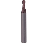 Фреза концевая твердосплавная радиусная R1.5 3x6х50 мм, 2z, P20 TiALN, S6 мм H-Tools 19969-030