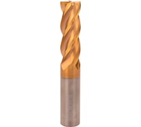 Фреза концевая твердосплавная 10x30x75 мм, 4z, P30 TiSiCrN, S10 мм H-Tools 6804-100