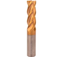 Фреза концевая твердосплавная 8x24x60 мм, 4z, P30 TiSiCrN, S8 мм H-Tools 6804-080