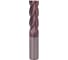 Фреза концевая твердосплавная 10x30x75 мм, 4z, P20 TiALN, S10 мм H-Tools 19941-100 1