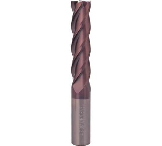 Фреза концевая твердосплавная 8x32x75 мм, 4z, P20 TiALN, S8 мм H-Tools 19943-080