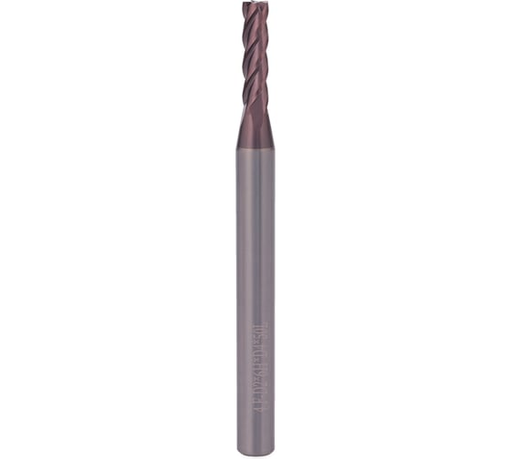Фреза концевая твердосплавная 2x6х50 мм, 4z, P20 TiALN, S4 мм H-Tools 19941-020