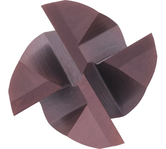 Фреза концевая твердосплавная 2x6х50 мм, 4z, P20 TiALN, S4 мм H-Tools 19941-020