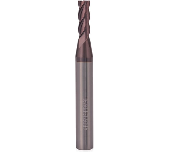 Фреза концевая твердосплавная 5x15x50 мм, 4z(R0.2), P20 TiALN, S6 мм H-Tools 19964-050 1