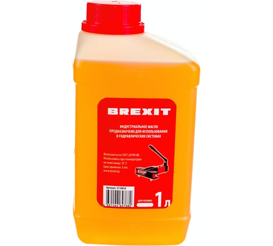 Масло гидравлическое для трубогибов 1 л BREXIT 3110010