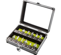 Набор фрез (12 шт; хвостовик 8 мм) GRAPHITE 57H210