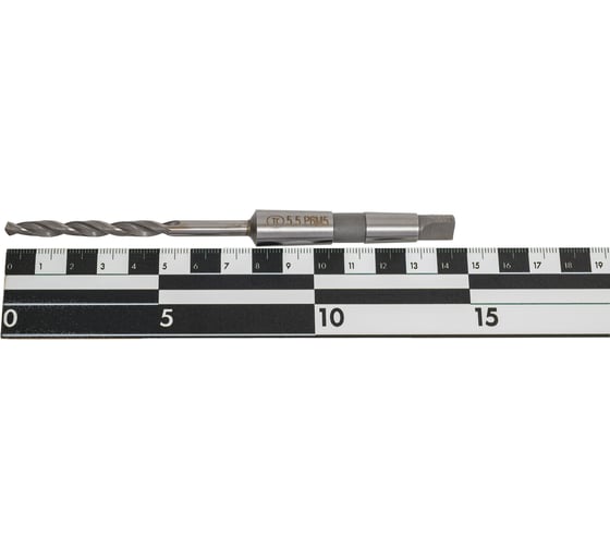 Сверло (5.5x138x57 мм; КМ1; Р6М5) ТехноСталь t127007