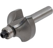 Фреза радиусная с полками (калевка) по древесине, фанере R=8 мм, D=28.6x15.9x57 мм, S=8 мм PROCUT 302843P 28690082