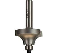 Фреза радиусная с полками (калевка) по древесине, фанере R=6.3 мм, D=25.4x13.5x56 мм, S=8 мм PROCUT 302831P