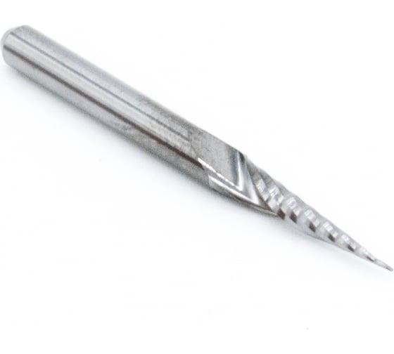 Фреза спиральная коническая однозаходная MF-K1QXJ60.530 (0.5х6х30х75 мм, R0.25 мм) МНОГОФРЕЗ 10772
