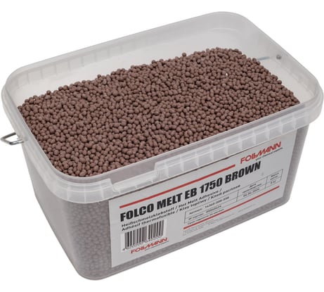 Клей FOLCO MELT EB 1750 BROWN расплав (ведро 5 кг) Follmann 14340-008-558
