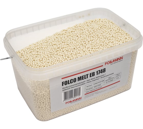 Клей FOLCO MELT EB 1748 расплав (ведро 5 кг) Follmann 14340-015-558 1