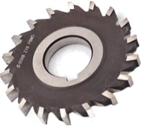 Фреза дисковая трехсторонняя 80x8х27 мм, Р6М5, z=18, прямой зуб TORNERI 046622