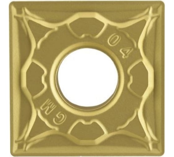 Пластина токарная SNMG 120404-GM по стали, 10 шт HARDSTONE 4603390581997