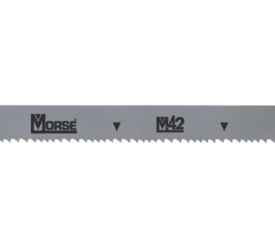 Пила ленточная биметаллическая М42 по дереву (2240х10х0.64 мм; 4 tpi) Morse БИМ0002