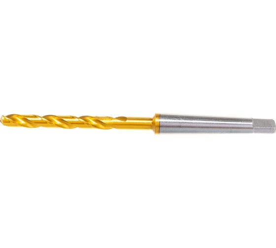 Сверло по металлу Профоснастка 7,5 мм КМ1 HSS M2 TIN/118 DIN 345, 1 шт., №2026 30205026