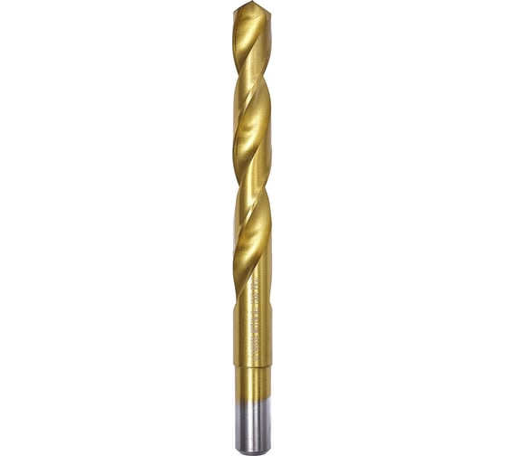 Сверло по металлу Профоснастка 27,5 мм КМ3 HSS M2 TIN/118 DIN 345, 1 шт., №2142 30205142 1