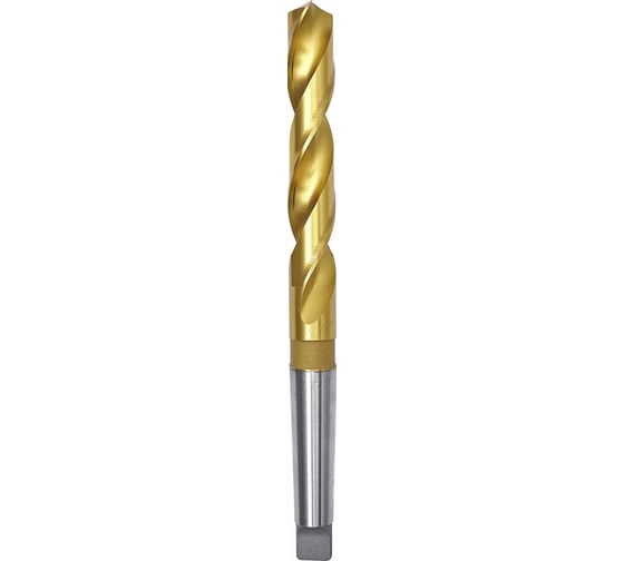Сверло по металлу Профоснастка 30 мм КМ3 HSS M2 TIN/118 DIN 345, 1 шт., №2152 30205152 1