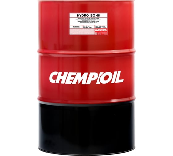 Гидравлическое масло Hydro ISO 46 на минеральной основе 208 л CHEMPIOIL CH2102-DR-E 1
