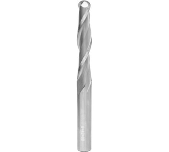 Фреза сферическая VHM (8х42х80 мм, S=8 мм, RH, Z2) Deltatools Y99.08.042.080.08r 06-5225