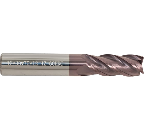 Фреза твердосплавная PTRM-60, 12x30x75x12 мм, 4Z ProTR 60-00029 1