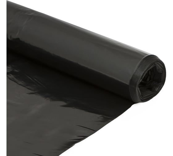Пакеты для мусора ПВД чёрные (250 л, 50 мкм) AVIORA 106-064