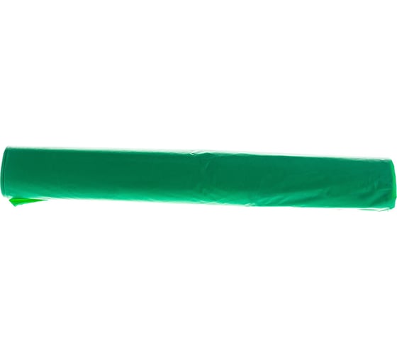 Мешки Ecoclean (120 л, 10 шт., ПВД, прямой шов, зеленый, 40 мкм, 70х108 см) Концепция Быта 3873