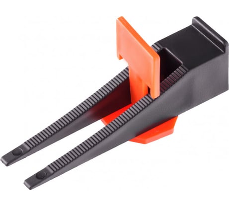 Система выравнивания плитки СВП комплект (зажим + клин, 250+250 шт.) СИБРТЕХ 88075