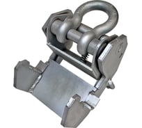 Захват монтажный оцинкованный (широкий) г/п 3000 кг, 2 шт TeaM ЗМОЦШ3Т