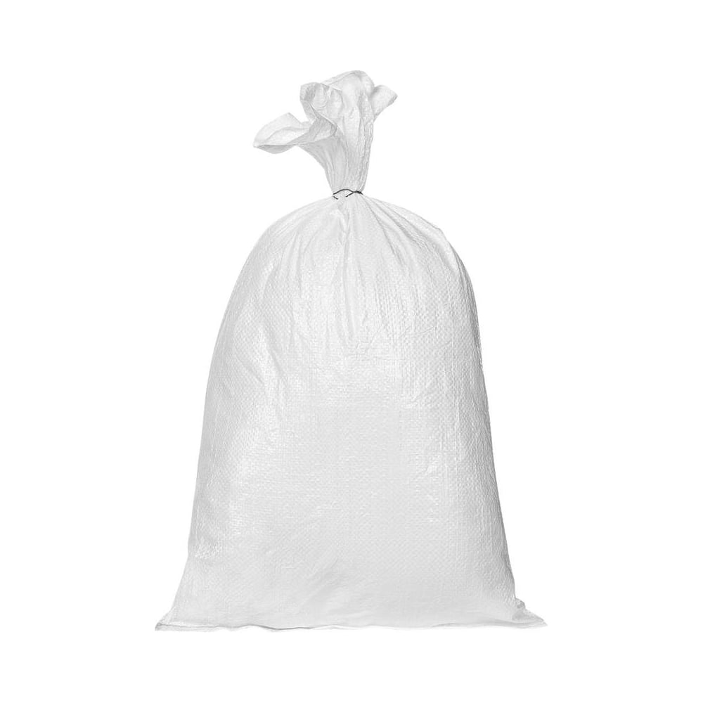 Мешок полипропиленовый, 45x75 см, с пнд вкладышем, на 25 кг, белый, 100 ...