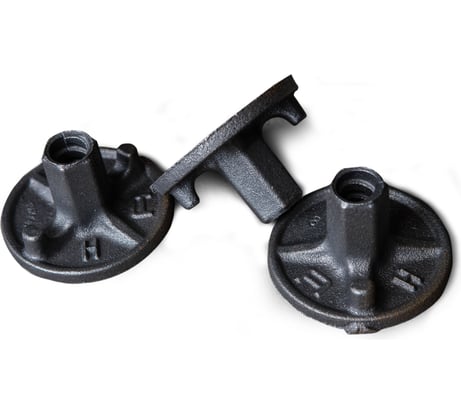 Гайка литая двухрожковая облегченная 25 шт Промышленник Г2Р90ЧЛ