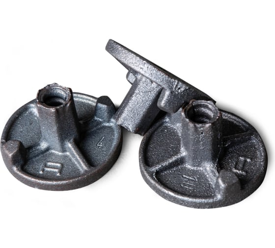 Гайка литая двухрожковая 25 шт Промышленник Г2Р90Ч 1