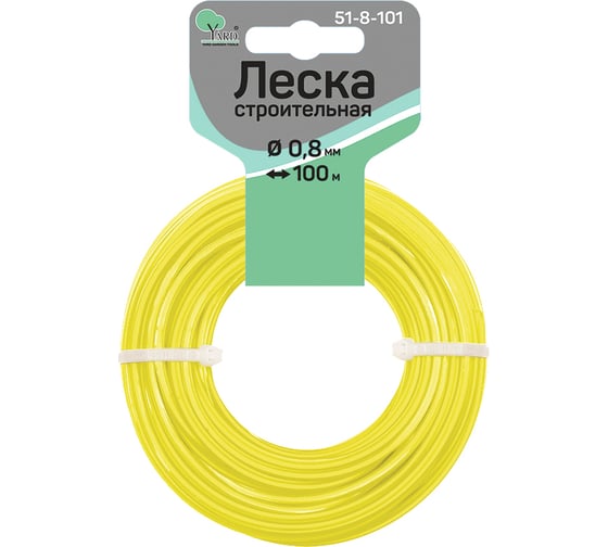 Леска строительная 0.8 мм, 100 м Yard 51-8-101
