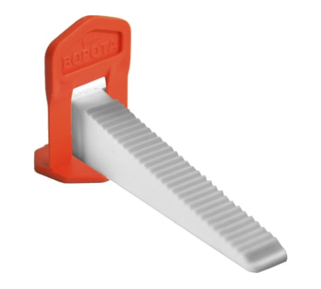 Система выравнивания плитки Зажим "Ворота" + Клин (1.0 мм; 40 шт.) DECOR 669-4040