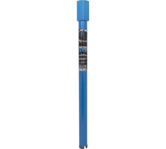 Сверло алмазное Бетон STD САМС 28x450 мм, 3 сегмета, 1 1/4UNC Diam 310104