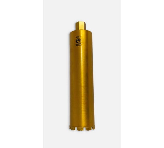 Коронка алмазная по бетону 102/400 мм, 9 сегментов, 1 1/4 GOLDEN DRAGON 102/400.11/4.GD