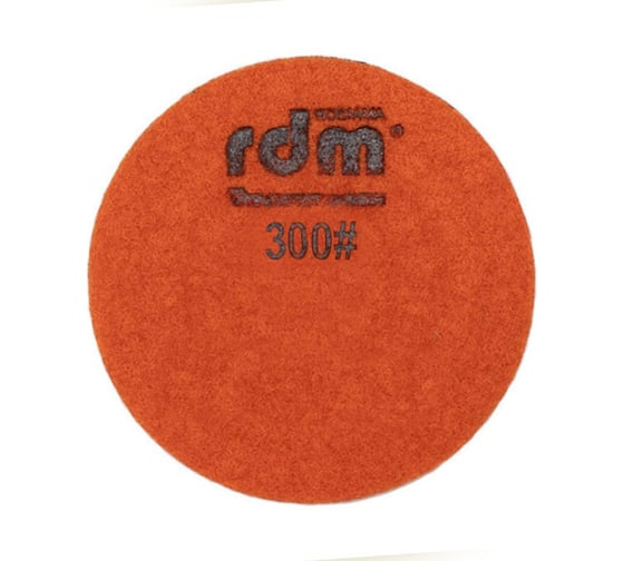 Пад для полировки 100х8 мм, зернистость 300 Rodiama 211002