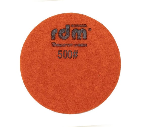 Пад для полировки 100х8 мм, зернистость 500 Rodiama 211003