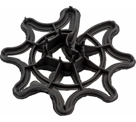 Фиксатор вертикальный Звезда 30, для арматуры 6-20 мм 500 шт Технопласт 200008